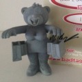 Born 2 Shop (Keyring Grey)