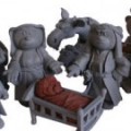 Nativity Scene (Grey)